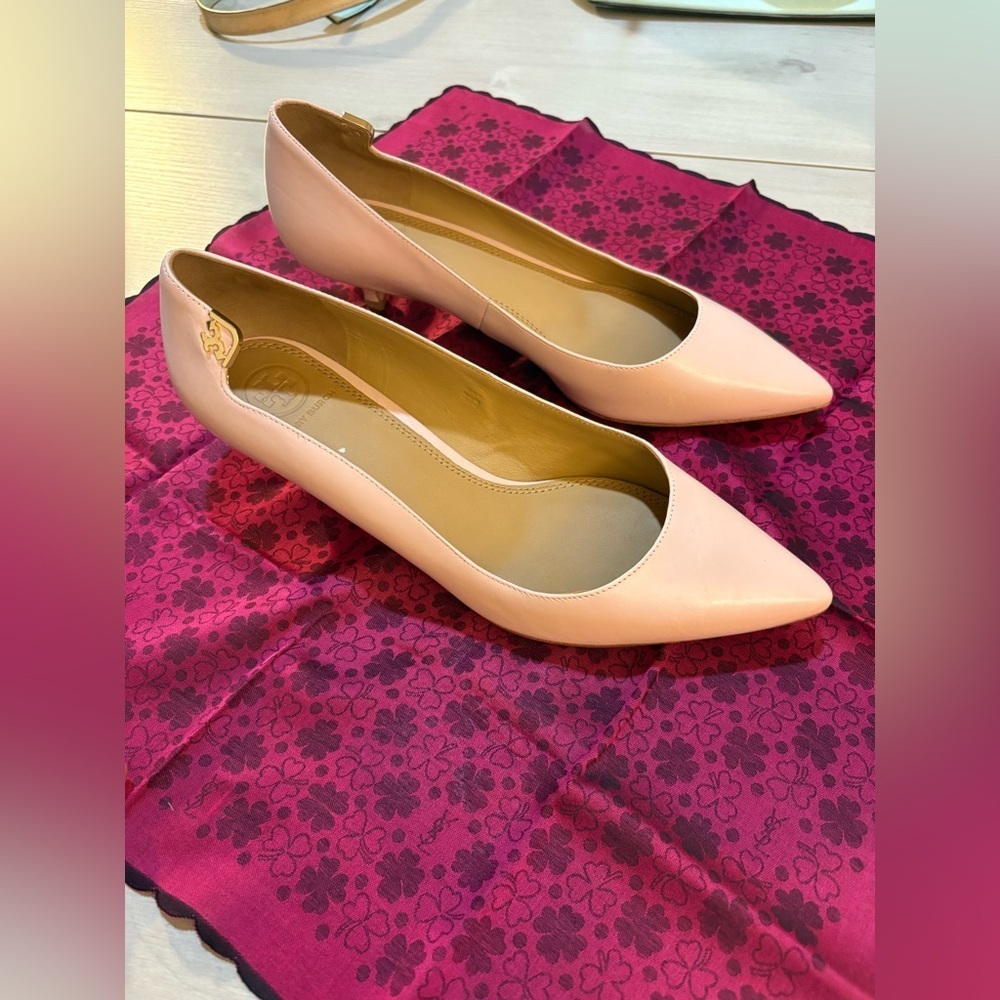 Tory Burch Blush Pink Pointed pump